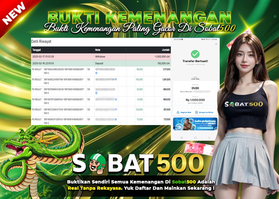 BUKTI JACKPOT SLOT WILD BOUNTY SHOWDOWN TERPERCAYA DI INDONESIA TGL 17-02-2025