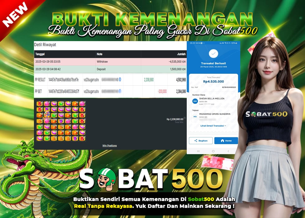 BUKTI JACKPOT SLOT SUGAR RUSH 1000 TERPERCAYA DI INDONESIA TGL 29-03-2025