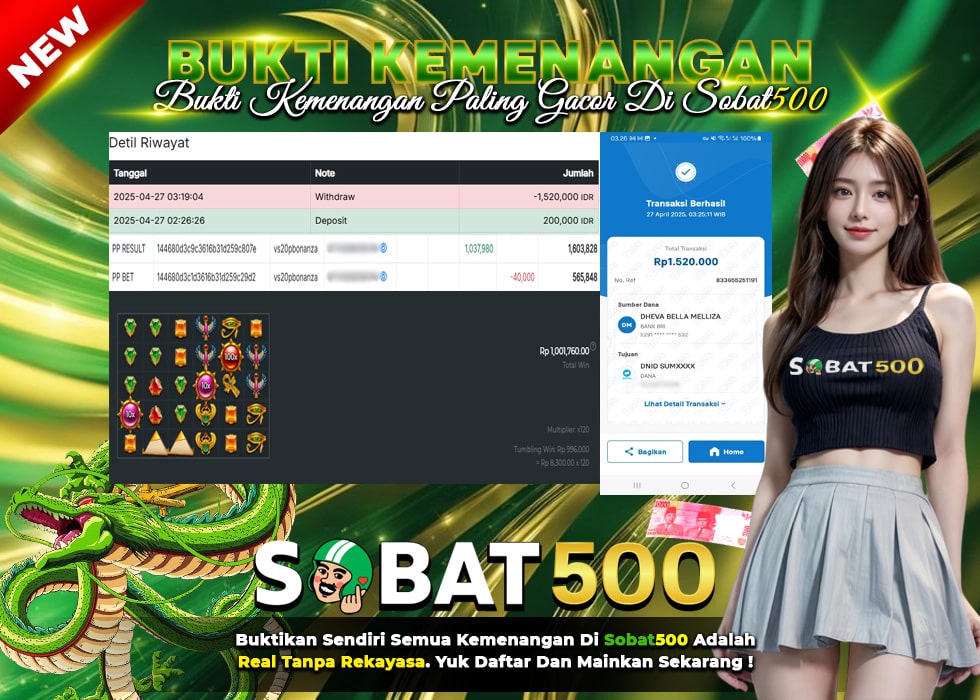 BUKTI JACKPOT SLOT PYRAMID BONANZA TERPERCAYA DI INDONESIA TGL 27-04-2025