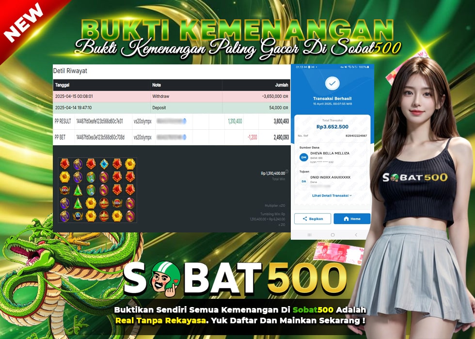 BUKTI JACKPOT SLOT GATES OF OLYMPUS 1000 TERPERCAYA DI INDONESIA TGL 15-04-2025