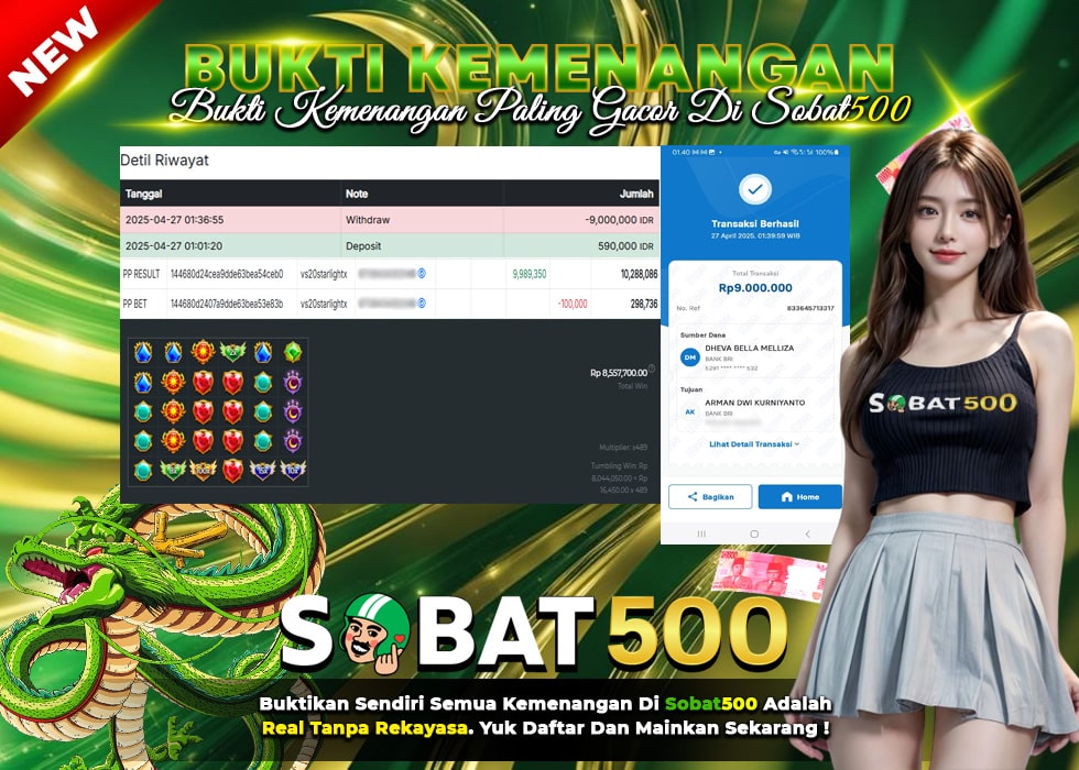 BUKTI JACKPOT SLOT STARLIGHT PRINCESS 1000 TERPERCAYA DI INDONESIA TGL 27-04-2025