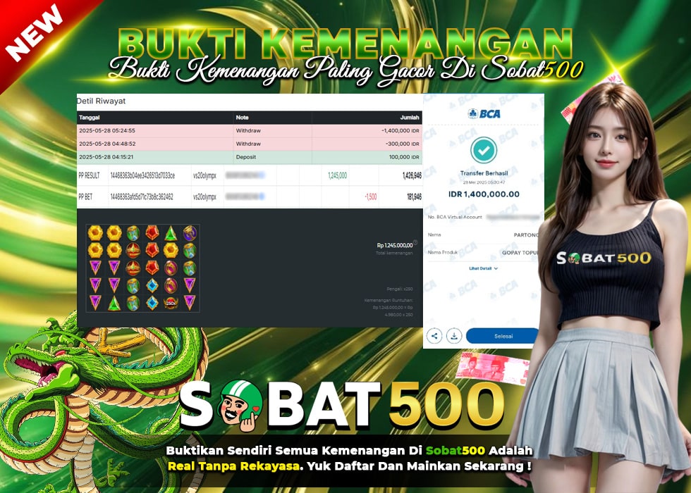 BUKTI JACKPOT SLOT GATES OF OLYMPUS 1000 TERPERCAYA DI INDONESIA TGL 28-05-2025