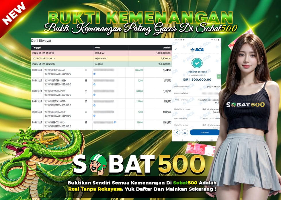 BUKTI JACKPOT SLOT MAHJONG WAYS TERPERCAYA DI INDONESIA TGL 27-05-2025