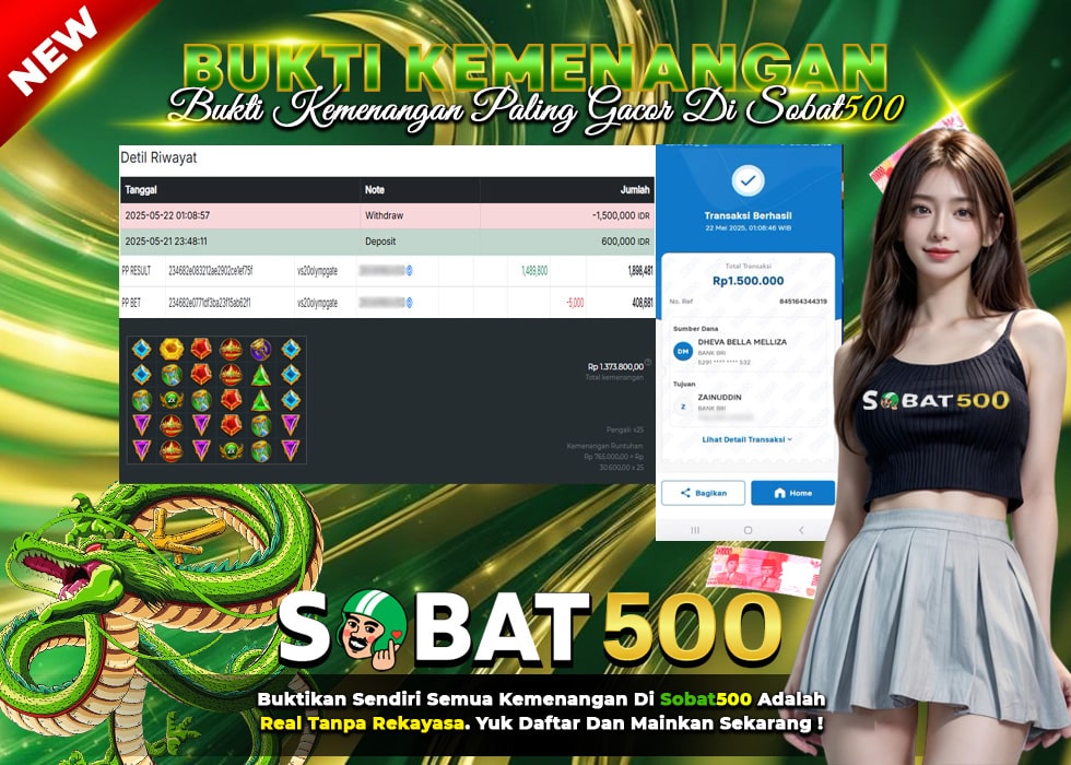 BUKTI JACKPOT SLOT GATES OF OLYMPUS TERPERCAYA DI INDONESIA TGL 22-05-2025