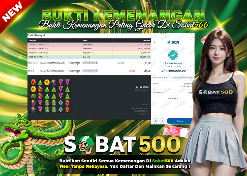 BUKTI JACKPOT SLOT GATES OF OLYMPUS TERPERCAYA DI INDONESIA TGL 28-05-2025