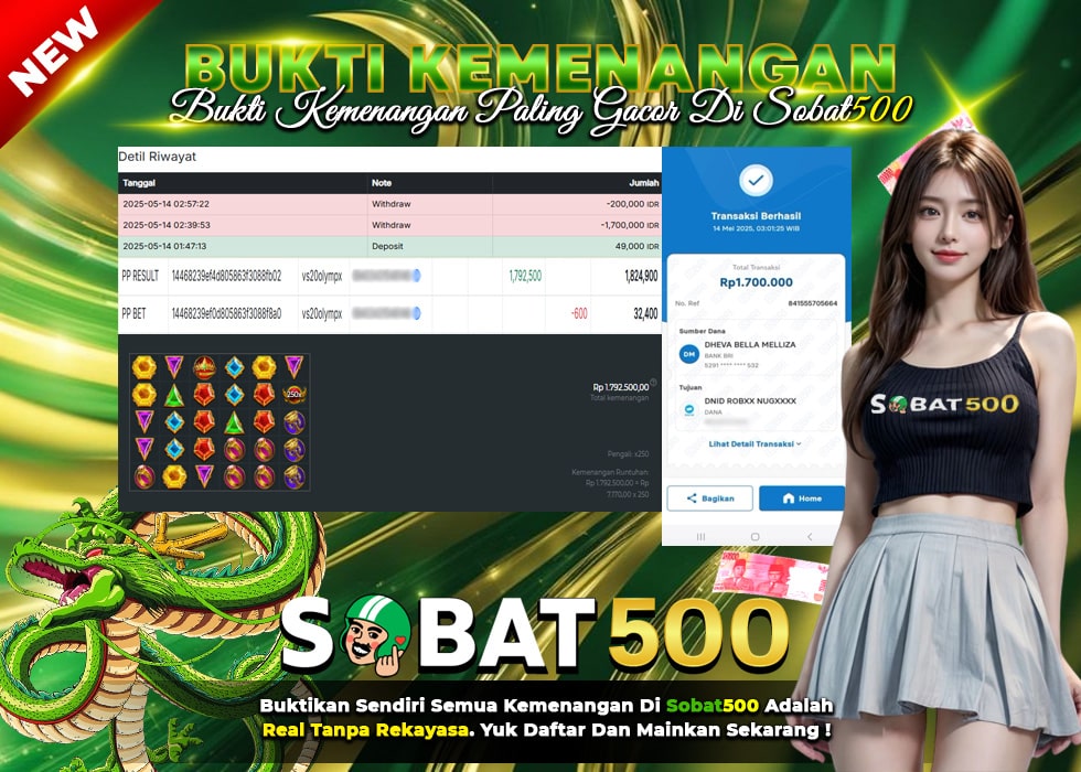 BUKTI JACKPOT SLOT GATES OF OLYMPUS 1000 TERPERCAYA DI INDONESIA TGL 14-05-2025