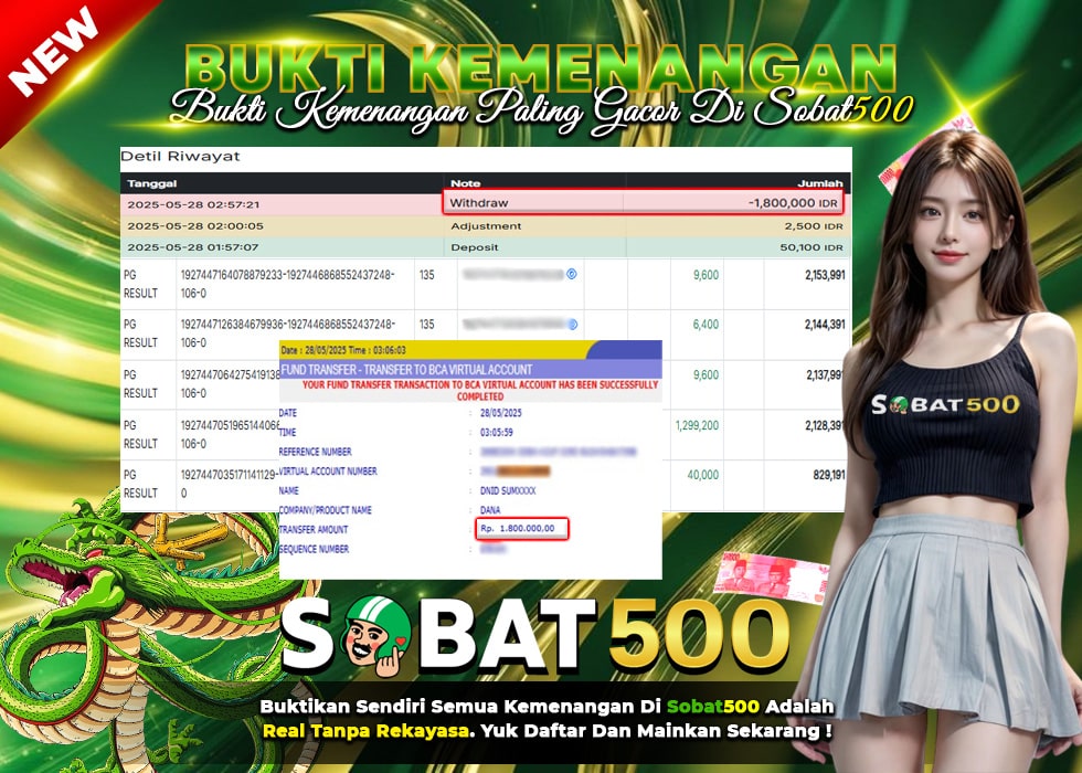BUKTI JACKPOT SLOT WILD BOUNTY SHOWDOWN TERPERCAYA DI INDONESIA TGL 28-05-2025