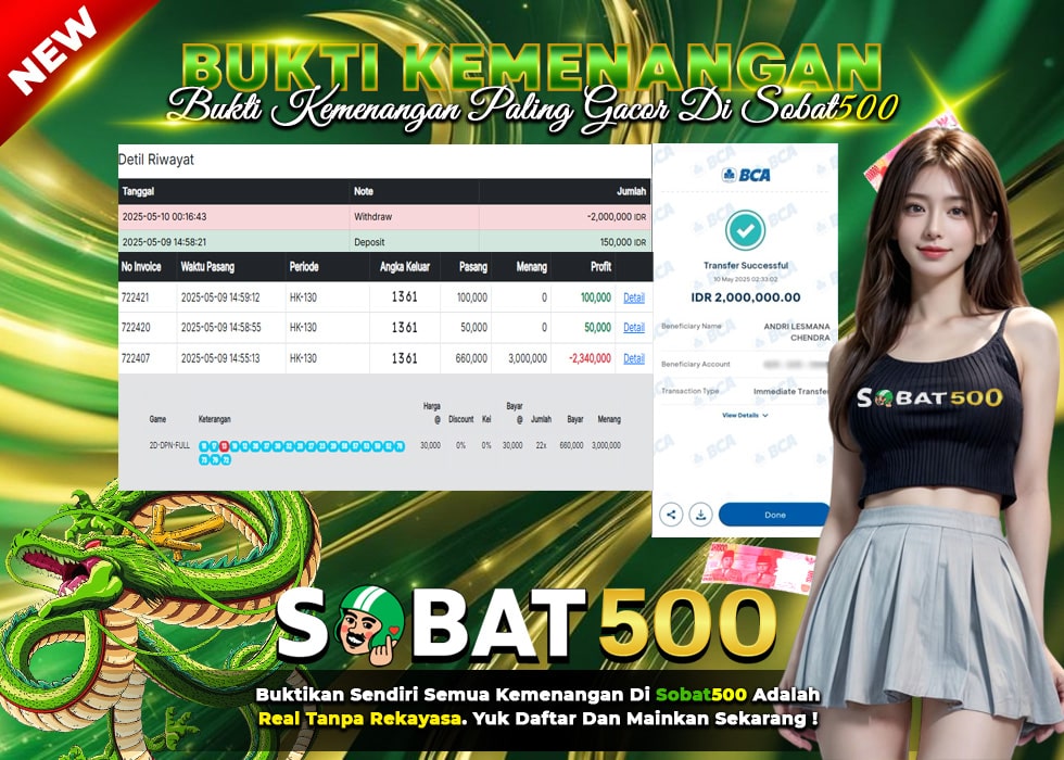 BUKTI JACKPOT TOGEL HONGKONG TERPERCAYA DI INDONESIA TGL 10-05-2025