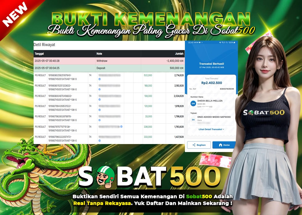 BUKTI JACKPOT SLOT MAHJONG WAYS 2 TERPERCAYA DI INDONESIA TGL 07-05-2025