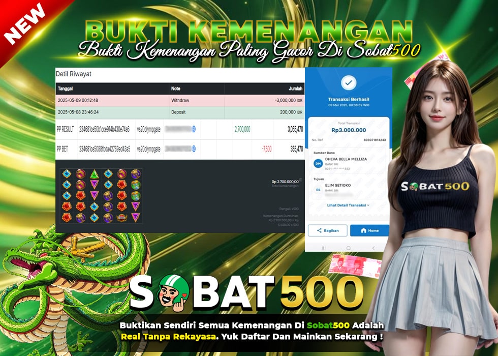 BUKTI JACKPOT SLOT GATES OF OLYMPUS TERPERCAYA DI INDONESIA TGL 09-05-2025