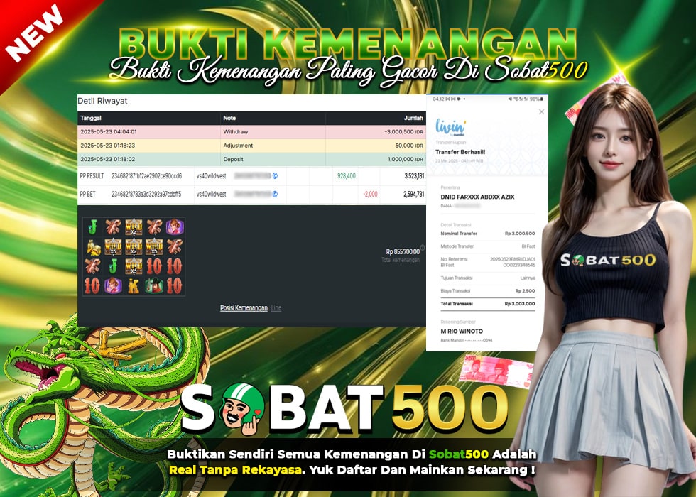 BUKTI JACKPOT SLOT WILD WEST GOLD TERPERCAYA DI INDONESIA TGL 23-05-2025