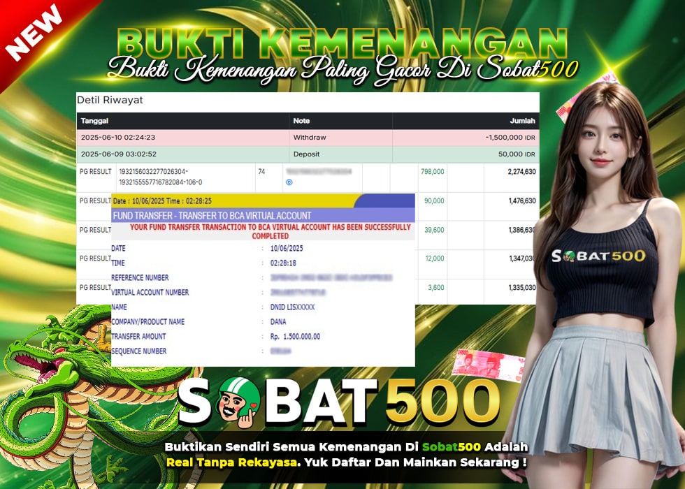 BUKTI JACKPOT SLOT MAHJONG WAYS 2 TERPERCAYA DI INDONESIA TGL 10-06-2025