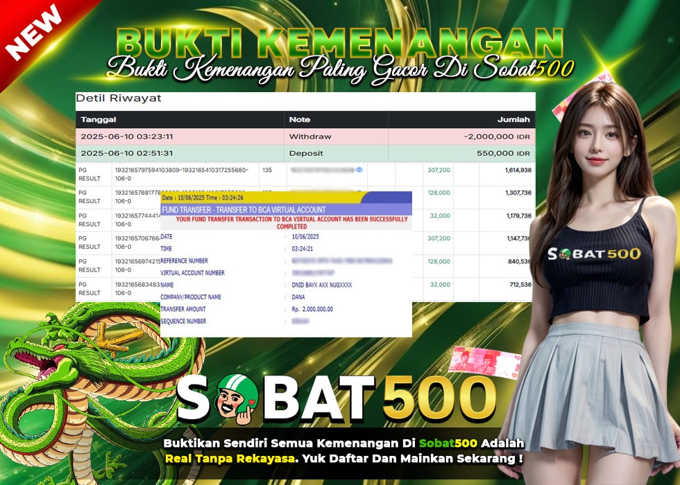 BUKTI JACKPOT SLOT WILD BOUNTY SHOWDOWN TERPERCAYA DI INDONESIA TGL 10-06-2025