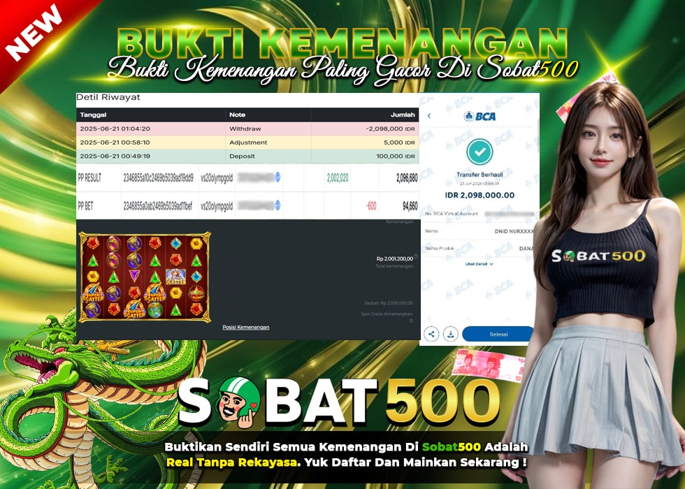 BUKTI JACKPOT SLOT GATES OF OLYMPUS SUPER SCATTER TERPERCAYA DI INDONESIA TGL 21-06-2025