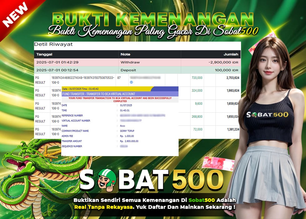 BUKTI JACKPOT SLOT TREASURES OF AZTEC TERPERCAYA DI INDONESIA TGL 01-07-2025