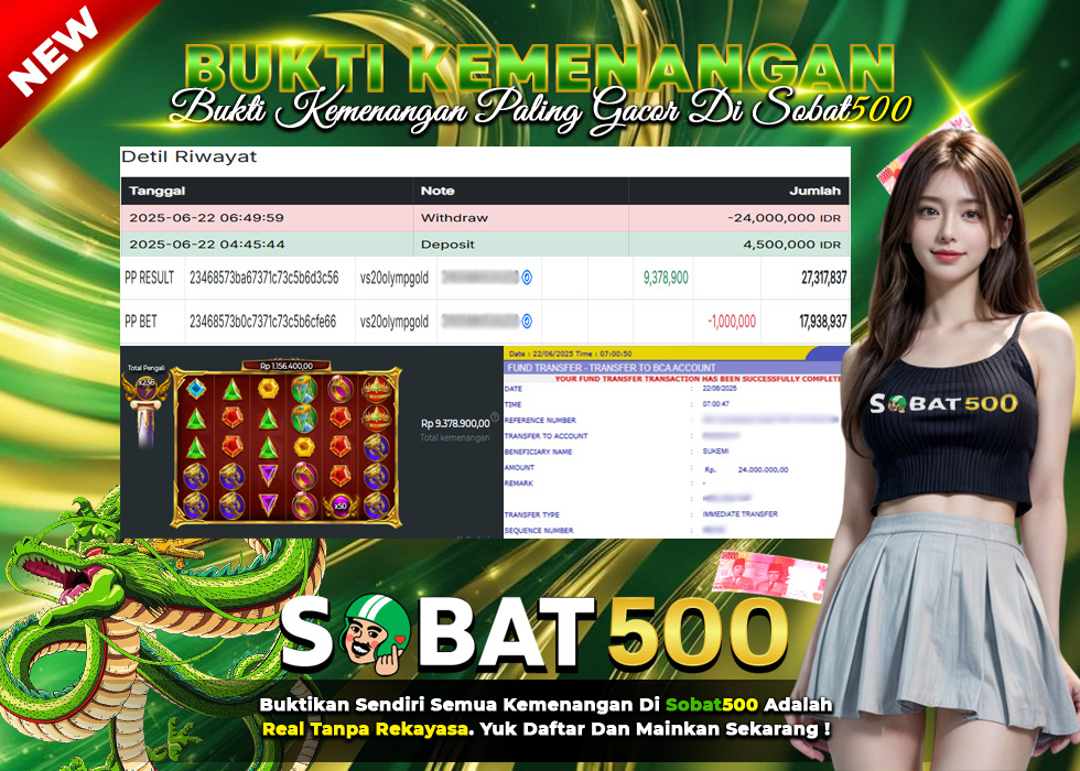 BUKTI JACKPOT SLOT GATES OF OLYMPUS SUPER SCATTER TERPERCAYA DI INDONESIA TGL 22-06-2025