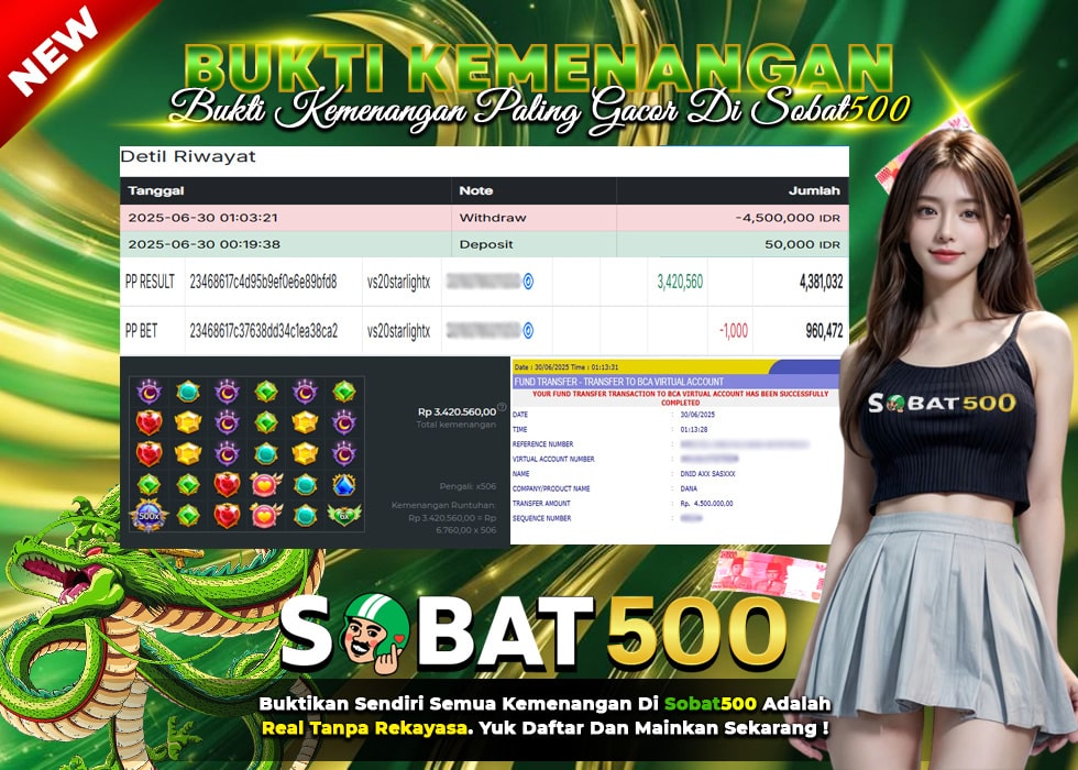 BUKTI JACKPOT SLOT STARLIGHT PRINCESS 1000 TERPERCAYA DI INDONESIA TGL 30-06-2025