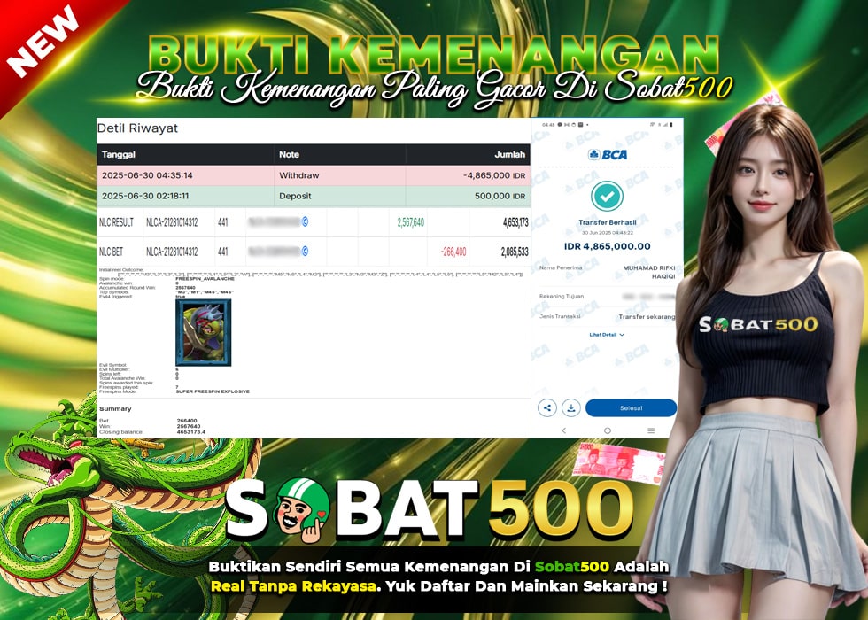 BUKTI JACKPOT SLOT EVIL GOBLINS XBOMB TERPERCAYA DI INDONESIA TGL 30-06-2025