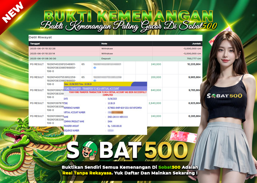 BUKTI JACKPOT SLOT MAHJONG WAYS TERPERCAYA DI INDONESIA TGL 01-06-2025