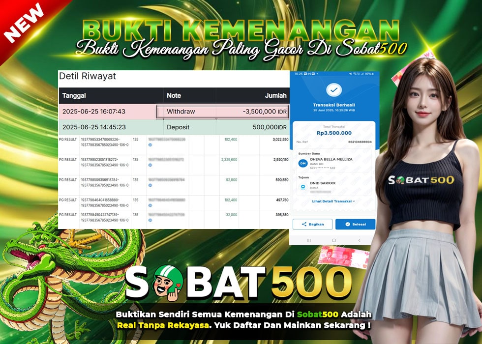 BUKTI JACKPOT SLOT MAHJONG WAYS TERPERCAYA DI INDONESIA TGL 25-06-2025