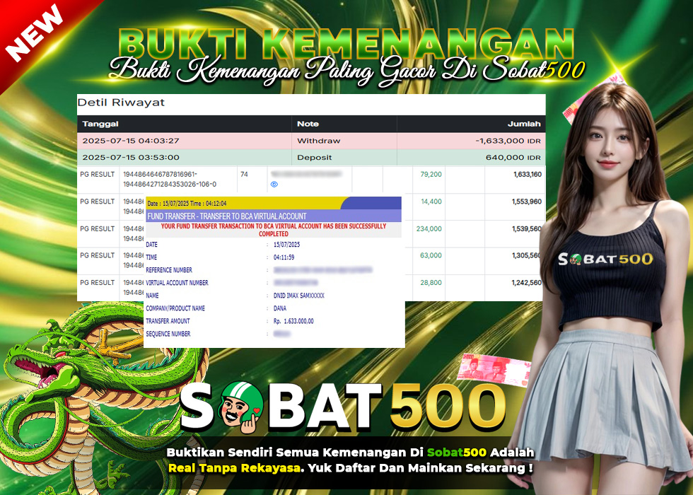 BUKTI JACKPOT SLOT MAHJONG WAYS 2 TERPERCAYA DI INDONESIA TGL 15-07-2025