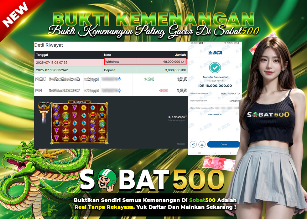 BUKTI JACKPOT SLOT GATES OF OLYMPUS SUPER SCATTER TERPERCAYA DI INDONESIA TGL 13-07-2025