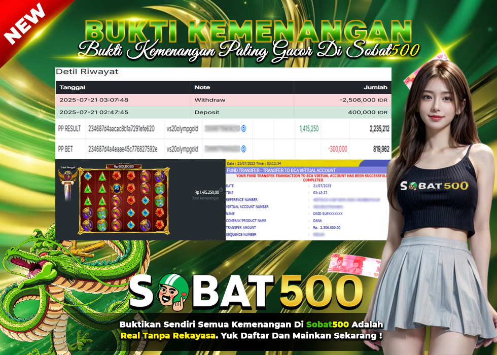 BUKTI JACKPOT SLOT GATES OF OLYMPUS SUPER SCATTER TERPERCAYA DI INDONESIA TGL 21-07-2025