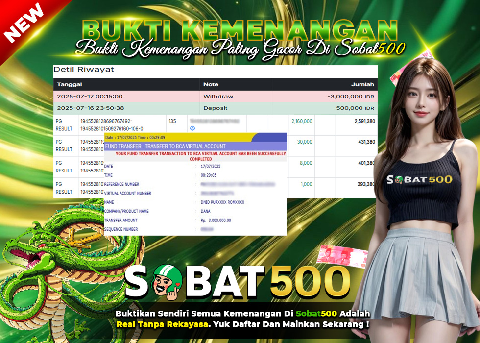 BUKTI JACKPOT SLOT WILD BOUNTY SHOWDOWN TERPERCAYA DI INDONESIA TGL 17-07-2025