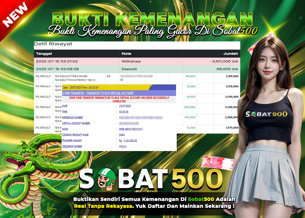 BUKTI JACKPOT SLOT MAHJONG WAYS TERPERCAYA DI INDONESIA TGL 15-07-2025